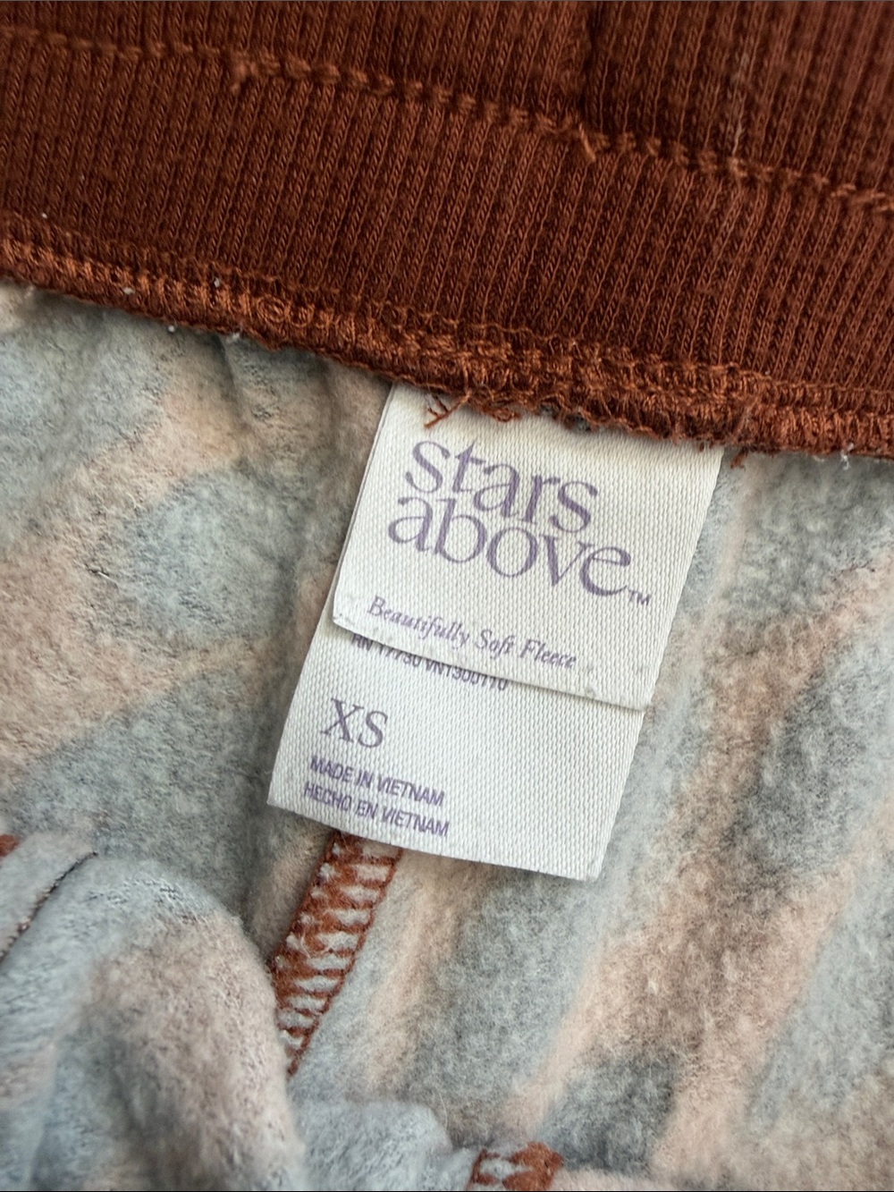 Women’s Stars Above XS Pajama/Lounge Jogger Pants - Picture 3 of 8